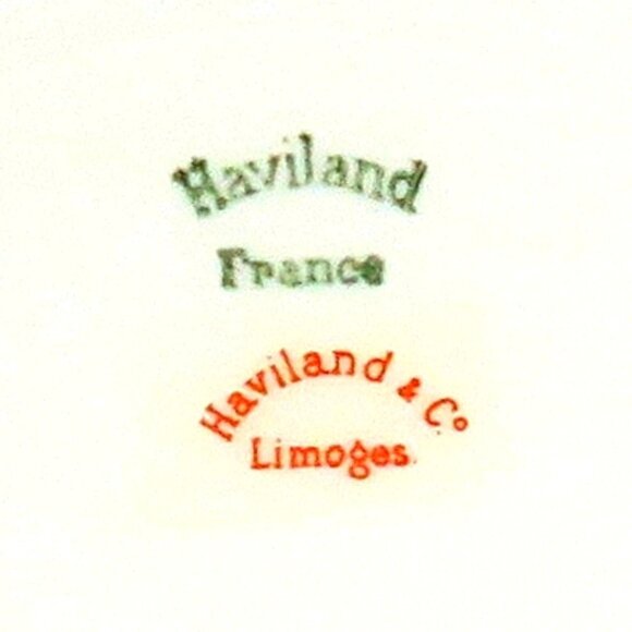 Haviland Limoges Schleiger 58A Coupe Soup Bowl 7.5" France Pink Roses - Picture 7 of 7